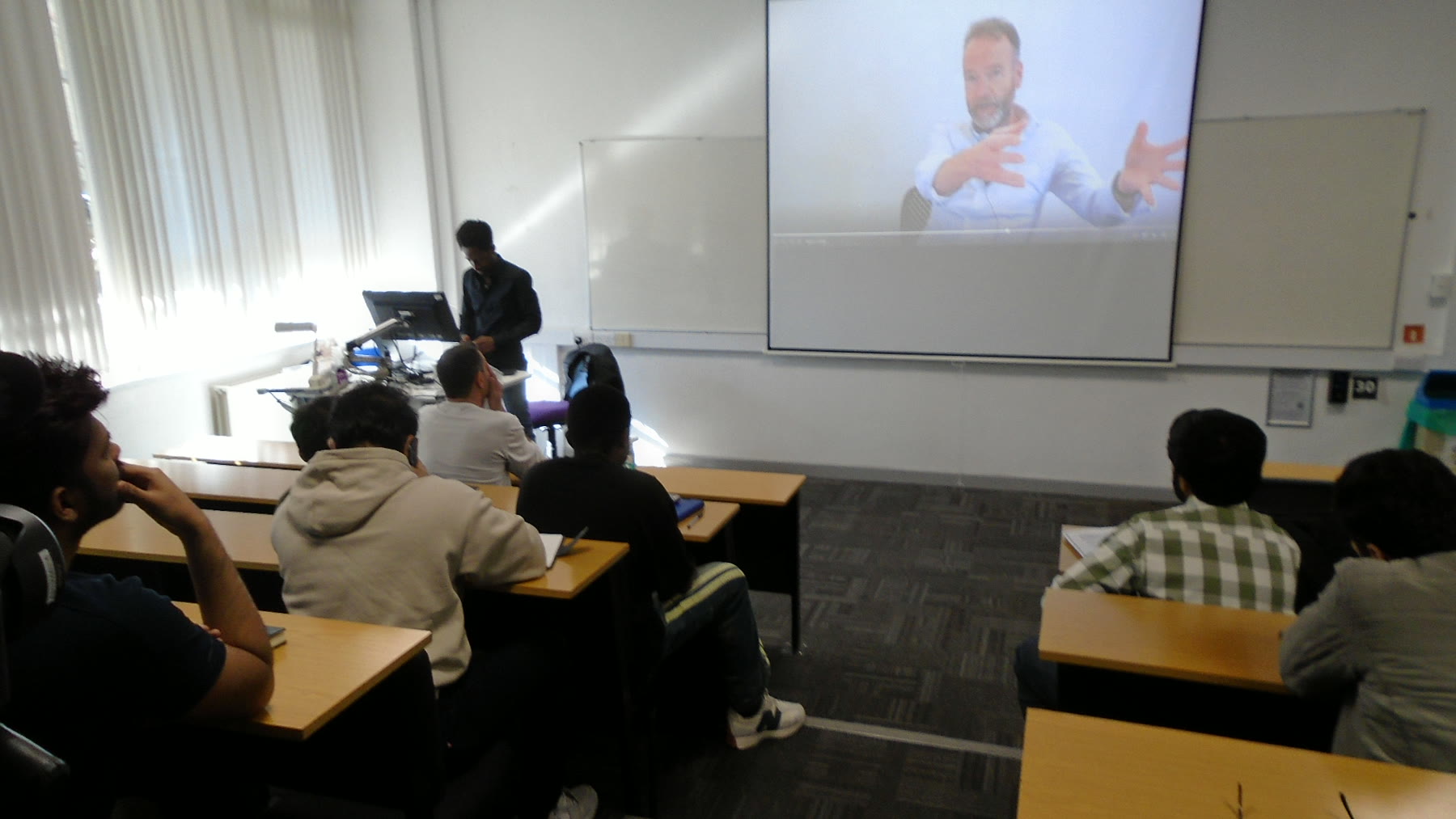 Students attending the first Bridge the Gap seminar at Northumbria University